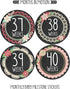 Pregnancy Weekly Belly Growth Stickers, Maternity Week Sticker, Expectant Mom Gift, Style 914