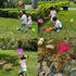 #1 M-jump 3 Pack Colored Telescopic Butterfly Nets, Great for Catching Insects, Extendable from 6.8" to 34"