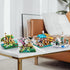 Four Seasons Flower House Botanical Collection, 4 Models Micro Mini Blocks Building Set for Kids and Adults