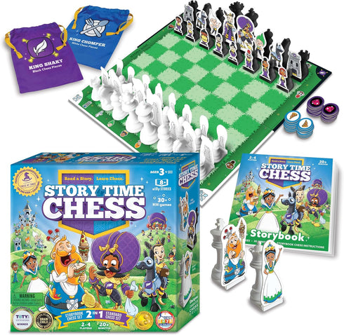 Story Time Chess - 2021 Toy of The Year Award Winner, Chess Game for Kids Ages 3-103