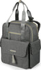 Dabney Lee Baby Harbour Expansion Backpack Diaper Bag, Grey