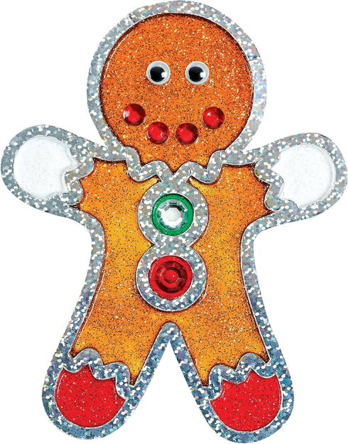 7 6+) Creativity for Kids Holiday Easy Sparkle Window Art Craft Kit: Create Window Art Designs, Holiday Crafts