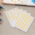 Kenkio 3500 Count Star Stickers, Gold Silver Self-Adhesive Stickers