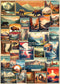 Vintage National Parks Puzzle for Adults 1000 Pieces, Travel Poster Landscape Including Yellowstone, Zion, Acadia,