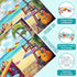 VOLUVOLU 500 500 20.515 Piece Puzzle for Adults, Vacation Jigsaw Puzzle, Seaside Bar Puzzles Pieces Birthday Party