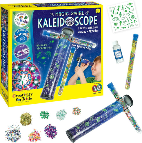 Creativity for Kids Magic Swirl Kaleidoscope Kit - Make Your Own Kaleidoscope