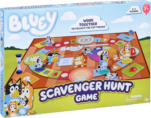 Bluey Scavenger Hunt Game for 2-4 Players