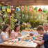 JellyArch 30 Pack Summer Summer Wind Chime Making Kit for Adults Make Your Own Wind Chime Beach Wooden Ornaments