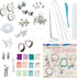 Hapinest Make Your Own Clay Jewelry Arts and Crafts Kit for Girls Gifts Ages 8 9 10 11 12 Teen Years Old and Up - 3 Bracelets and 3 Necklaces by Hapinest