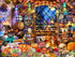 Halloween Collectibles Jigsaw Puzzle 550 Piece by Vermont Christmas Company, Large Interlocking Randomly Shaped Pieces