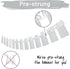 PartyHooman 1st Birthday Photo Banner for Baby, First Birthday Decorations Girl, Monthly Milestones Garland, Silver
