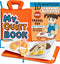 BAVY My Quiet Book - Toddler Travel Essential, Car Airplane Activity Book,
