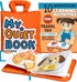 BAVY My Quiet Book - Toddler Travel Essential, Car Airplane Activity Book,