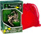 VERSAINSECT Cast Metal Brain Teaser Puzzle, Level 6 Difficulty Rating with Bonus Red Velveteen Drawstring Pouch