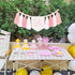 1/2 Tassels,6 Daisy Birthday High Chair Banner - Girls Half Birthday Party Decorations,Boho Daisy Highchair Banner