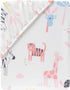 Lambs & Ivy Safari-Themed Baby Fitted Crib Sheet - Soft Cotton Jersey