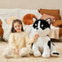 IKASA Giant Husky Stuffed Animal Plush Toy, 23" Huge Size, Cute Fluffy Oversized Plushie, Gifts for Kids