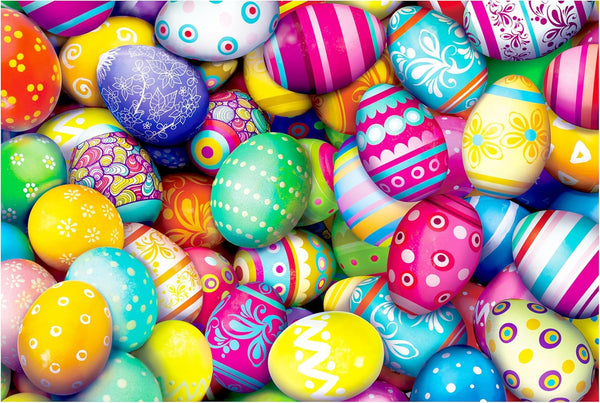 JOYIN 300 Large Piece Jigsaw Puzzle (21.25 x 15 inches) Eggcellent for