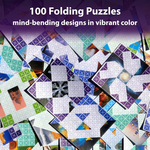 2 Pack). 100 10+ FOLDOLOGY - Master The Folds (Expansion Puzzle Game for Tweens, Teens, and Adults. Origami Brain
