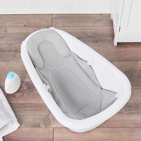 3-in-1 Regalo Baby Basics Grow with Me Bath Tub, Award Winning Brand, Adjustable As Your Baby Grows, Includes Foam