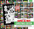 Super Pack of 18 Fuzzy Velvet Coloring Posters – Christmas Edition for Family Craft Project, All Ages DIY Fun