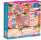 Galison French Riviera - 1000 Piece Puzzle - Bright Artwork of French Architecture by The Sea