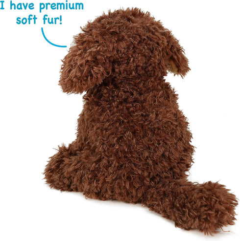 12 Inch TigerHart Laurel The Labradoodle - Stuffed Animal Plush