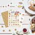 Fall Bingo Game Cards, Autumn Bingo Games for Adults, Thanksgiving Party Birthday Decor Favors