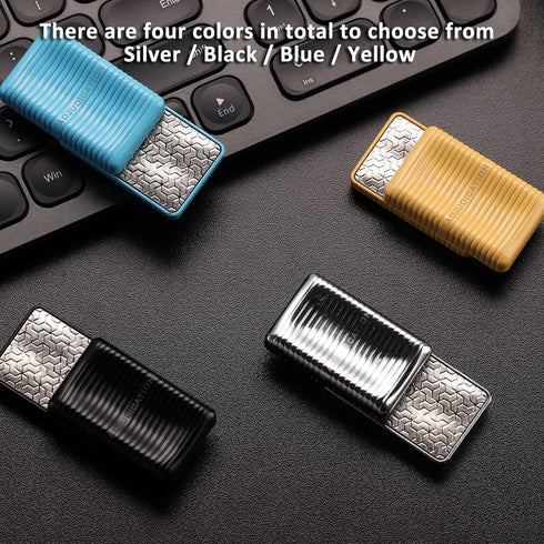 Fidget Toys Adults, Fidget Slider, Magnetic Fidget Slider, Adult Fidgets for Anxiety and Stress, with a Unique Tuning