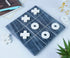 Crocon Tic Tac Toe Game - Table Games, Family House Game, Indoor Party Game, Large Grey Board