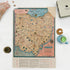 1000 Piece Puzzle for Adults: 1934 Map of Ohio, Cartograph of Ohio - The Oldest State US Puzzles