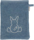 Sterntaler 3 Pack Emmi GOTS Baby Bath Mitts Bath Mitts - Kids Bath Mitts Washable Mitts - Bio - Grey Blue