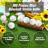 100 Pcs Mini Volleyball Stress Balls - Bulk Volleyball Party Favors, Tiny Foam Sports Balls with Storage Bag for Kids