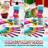 Stacking Crayons, 15 pc Set, Buildable and Stackable for Drawing, Coloring, Arts and Crafts