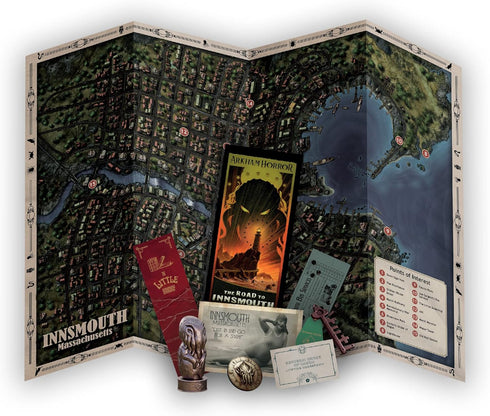The Road to Innsmouth Deluxe Edition Interactive Puzzle Game | Strategy Escape Game for Adults and Teens, Ages 14+