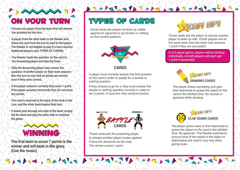 Buffalo Games Hella 90's - Pop Culture Trivia Game