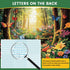 Amusding 500 500 20.5 15 Inch Piece Jigsaw Puzzle for Adults, Forest Butterfly Jigsaw Puzzle Piece Forest Jigsaw