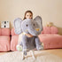 Giant Elephant Stuffed Animal Plush Toy, Large Jumbo 25" Cute Fluffy Plushie, Birthday Gifts for Kids