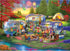 RoseArt - Kodak Premium Shiny Happy Campers, 1000 Piece Jigsaw Puzzle for Adults