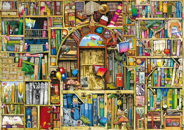 Ravensburger The Bizarre Bookshop 2 1000 Piece Jigsaw Puzzle for Adults -