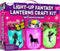 Craftelle Light-up Unicorn Fairy & Mermaid Lanterns Craft Kit Valentines Day Craft Kits