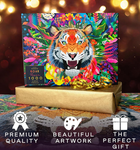 1000 1000 1000 20x28 inches Elena Essex Jigsaw Puzzles Pieces - Roar Power, Puzzles for Adults Pieces, Piece Puzzle