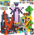 BrightBlox Magnetic Blocks 120PCS Magnetic Building Blocks for Kid 3+, Building Toys for