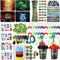 Watersay 110 Pcs Video Game Party Favors Set Includes Drink Cup with Lid