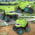 5-7, 1:20 2.4 360 4-7, Monster Truck Toys - Remote Control Monster Truck with Spray & Light, Dinosaur Toys for Kids