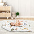Sweet Jojo Designs Jungle Animals Blanket Receiving Security Swaddle Newborn Toddler Nursery Soft Minky Hunter Green