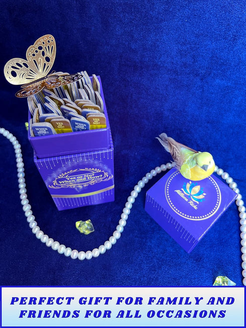 Yes or No? When and How? Oracle Sticks for Tarot Reading, 100 Inspirational Messages on 50 Sticks
