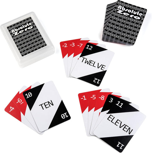 Absolute Zero Math Card Game for Kids and Families - Educational Integer Game for Learning