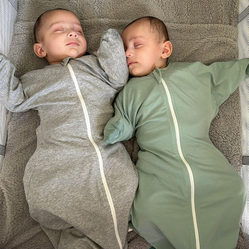 0.5 3-6-12 2 ZIGJOY Baby Transitional Swaddles for Newborns: Tog Arms Up Sleep Sack Months Soft Cotton Shark Fin Way