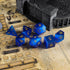 LUCKY-M Cat Eye DND Dice Sets, Blue Gemstone Dice for Dungeons and Dragons, RPG Dice Gift for Men (CE-Blue)